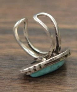 Social Butterfly Collection New Arrivals Natural Turquoise Stone Ring