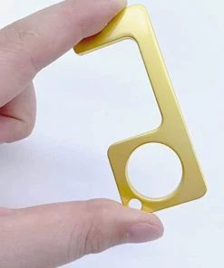 Social Butterfly Collection Gold Or Silver Or Animal Print No Touch Key