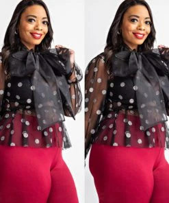 Social Butterfly Collection Plus Size Red Legging Pants