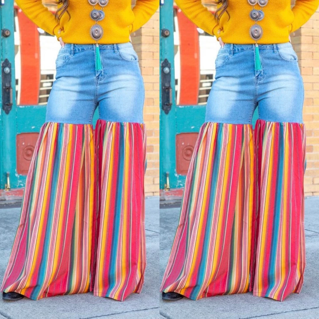 Social Butterfly Collection Distressed Light Denim Red Multi Color Palazzo Wide Leg Jeans New Arrivals 11 Social Butterfly Collection Distressed Light Denim Red Multi Color Palazzo Wide Leg Jeans New Arrivals