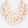 Social Butterfly Collection New Cream Mixed Cluster Pearl Necklace