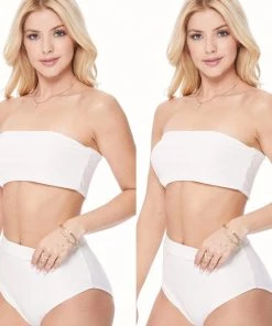 Social Butterfly Collection New Arrivals Black Or White Two Piece Pool Side Swimsuit