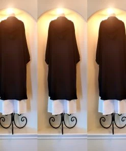 Social Butterfly Collection Black High Low Front Zipper Dress Top Sale