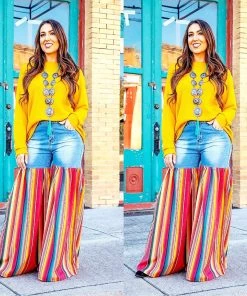 Social Butterfly Collection Distressed Light Denim Red Multi Color Palazzo Wide Leg Jeans New Arrivals 29 Social Butterfly Collection Distressed Light Denim Red Multi Color Palazzo Wide Leg Jeans New Arrivals