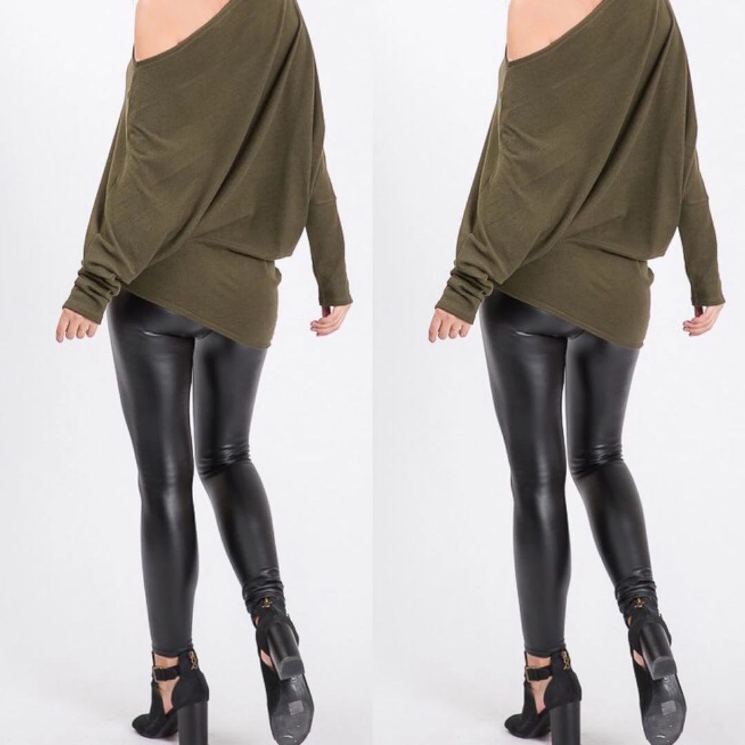 Social Butterfly Collection Black Faux Leather Liquid Leggings 10 Social Butterfly Collection Black Faux Leather Liquid Leggings