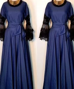 Social Butterfly Collection Denim Black Lace Sleeve Maxi Dress New Arrivals 27 Social Butterfly Collection Denim Black Lace Sleeve Maxi Dress New Arrivals