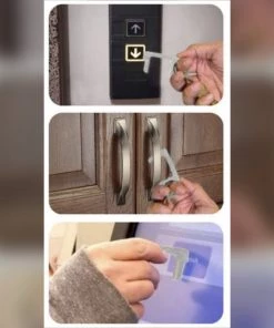 Social Butterfly Collection Gold Or Silver Or Animal Print No Touch Key