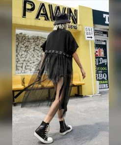 Social Butterfly Collection White Or Black Button Down Grommet Detail Top