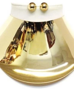 Social Butterfly Collection Metal Choker Statement Necklace New Arrivals