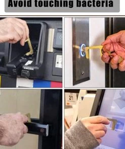 Social Butterfly Collection Gold Or Silver Or Animal Print No Touch Key