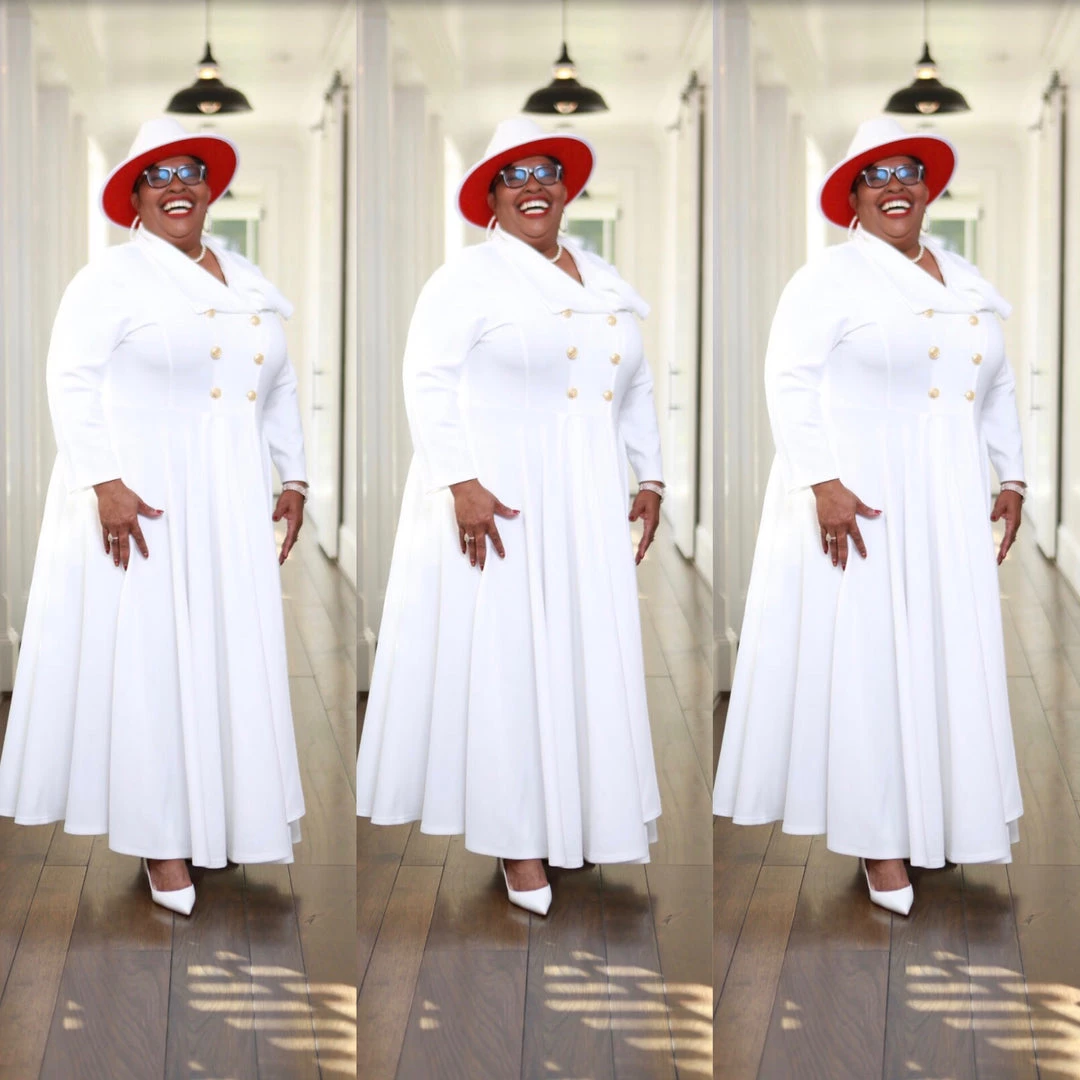 Social Butterfly Collection Long Off White Duster Coat Dress 14 Social Butterfly Collection Long Off White Duster Coat Dress