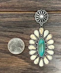 Social Butterfly Collection New Arrivals Bohemian Inspired Natural Turquoise Blossom Earrings 14 Social Butterfly Collection New Arrivals Bohemian Inspired Natural Turquoise Blossom Earrings