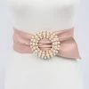 Social Butterfly Collection Accessories Pearl Metal Buckle Detail Belt