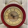 Social Butterfly Collection Red Retro Style Clock Handbag Accessories