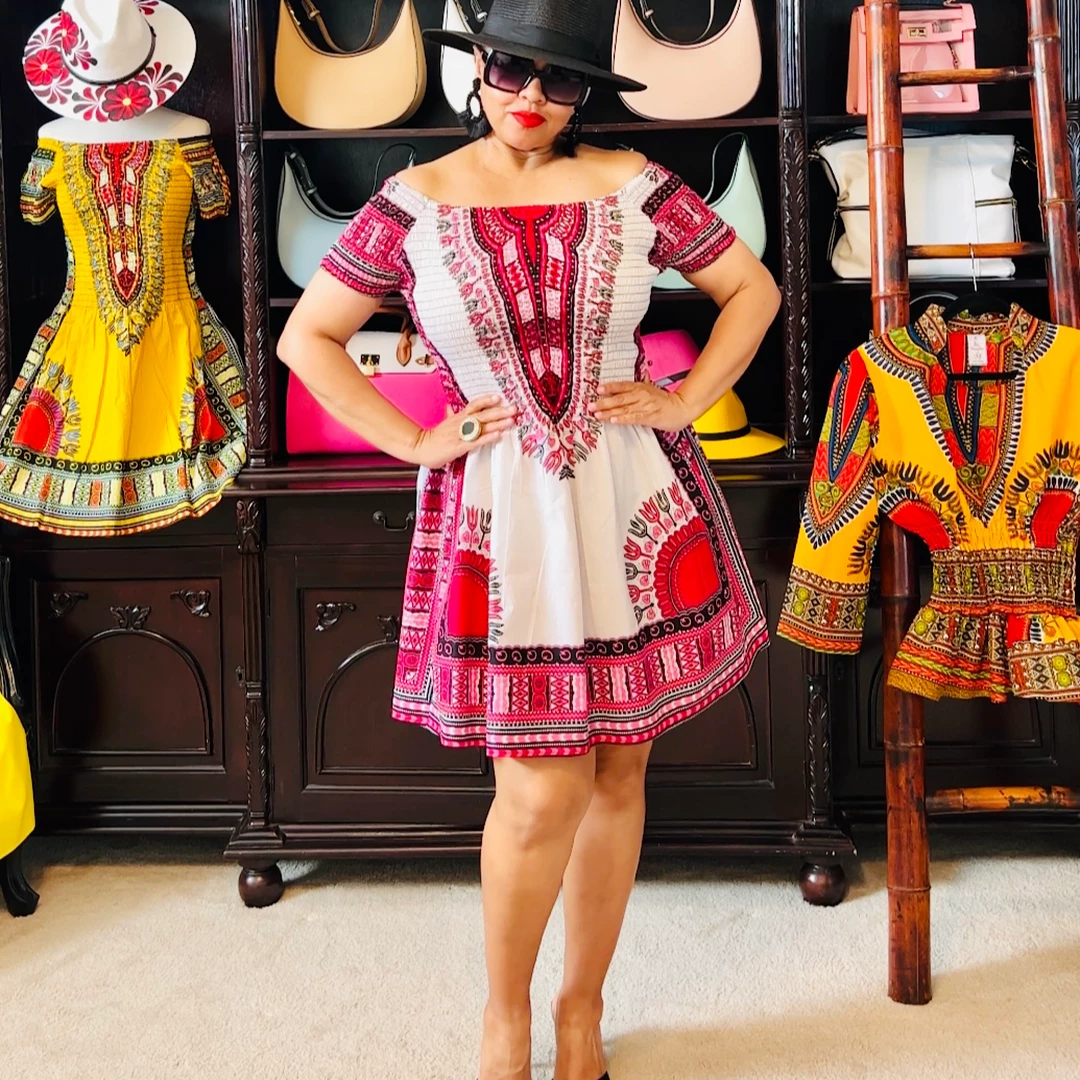 Social Butterfly Collection Dashiki Print Dress Top 18 Social Butterfly Collection Dashiki Print Dress Top