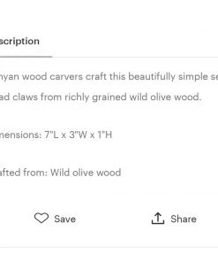 Social Butterfly Collection Sale African Wild Olive Salad Scoops