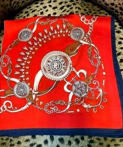 Social Butterfly Collection Sale Colorful Square Scarf