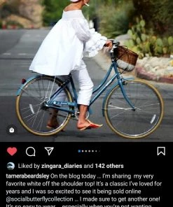 Social Butterfly Collection Beautiful White Ruffle Sleeve Dress Top