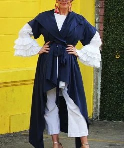 Social Butterfly Collection Beautiful White Ruffle Sleeve Dress Top