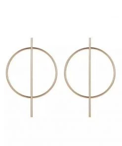 Social Butterfly Collection Minimalist Geometric Gold Or Silver Earrings New Arrivals