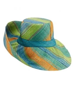 Social Butterfly Collection New Arrivals Five Inch Brim Raffia Hat