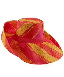 Social Butterfly Collection New Arrivals Five Inch Brim Raffia Hat