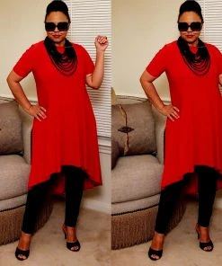 Social Butterfly Collection Black Faux Leather Liquid Leggings