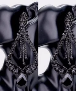 Social Butterfly Collection Sale Clip On Crystal Chandelier Earrings