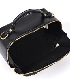 Social Butterfly Collection Black Whimsical Boombox Handbag Sale