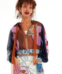 Social Butterfly Collection New Arrivals The Art Of Fashion Unique Cropped Hoodie Jacket