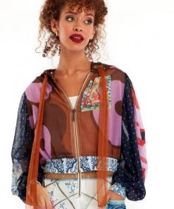 Social Butterfly Collection New Arrivals The Art Of Fashion Unique Cropped Hoodie Jacket