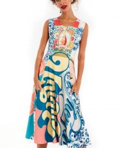 Social Butterfly Collection The Art Of Fashion Unique Pink Fish Dress