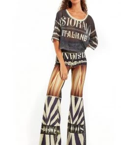 Social Butterfly Collection The Art Of Fashion Italiano Flare Leg Pants New Arrivals