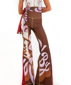 Social Butterfly Collection The Art Of Fashion Flare Leg Pants
