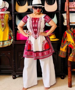 Social Butterfly Collection White Linen Palazzo Pants New Arrivals