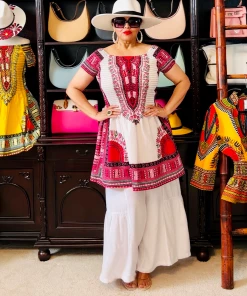 Social Butterfly Collection White Linen Palazzo Pants New Arrivals