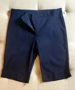 Social Butterfly Collection Sale Stretchy Casual Black Shorts