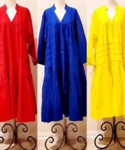 Social Butterfly Collection Plus Size Royal Blue Boho Style Below The Knee Dress Sale