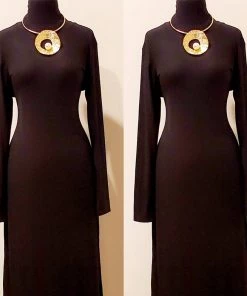 Social Butterfly Collection Hammered Gold Pearl Necklace