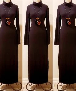 Social Butterfly Collection Black Brown Disc Necklace