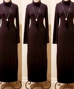 Social Butterfly Collection Black Brown Stone Tassel Bead Necklace Sale