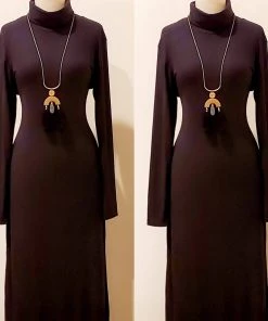 Social Butterfly Collection Sale Grey Stone Gold Detail Necklace