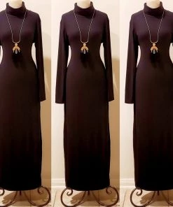 Social Butterfly Collection Sale Grey Stone Gold Detail Necklace