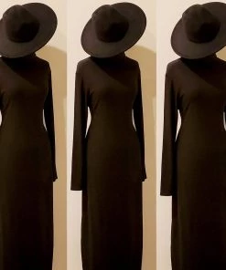 Social Butterfly Collection Sale Black Winter Wool Hat