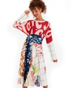 Social Butterfly Collection The Art Of Fashion Unique Mid Length Skirt