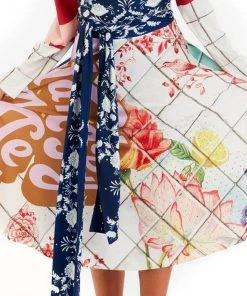 Social Butterfly Collection The Art Of Fashion Unique Mid Length Skirt