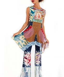 Social Butterfly Collection The Art Of Fashion Italiano Long Top