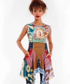 Social Butterfly Collection The Art Of Fashion Italiano Long Top