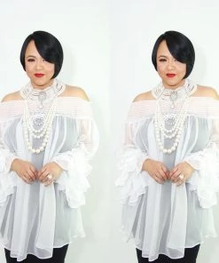 Social Butterfly Collection Plus Size Black Ruching Detail Tube Dress 30 Social Butterfly Collection Plus Size Black Ruching Detail Tube Dress