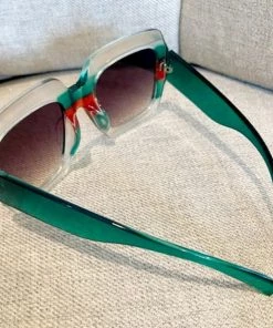 Social Butterfly Collection Square Oversized Multi Color Sunglasses New Arrivals